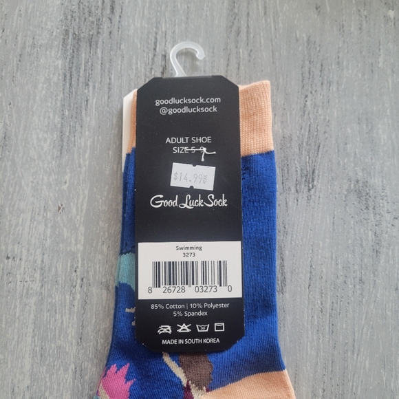 2/$15 Swimming Crew Socks - Picture 3 of 3